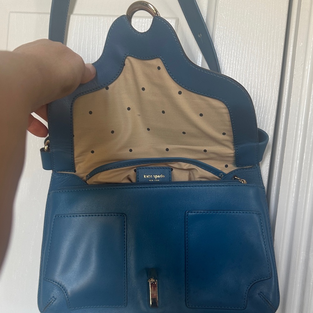 Kate Spade Teal Shoulder Bag - Picture 2 of 3